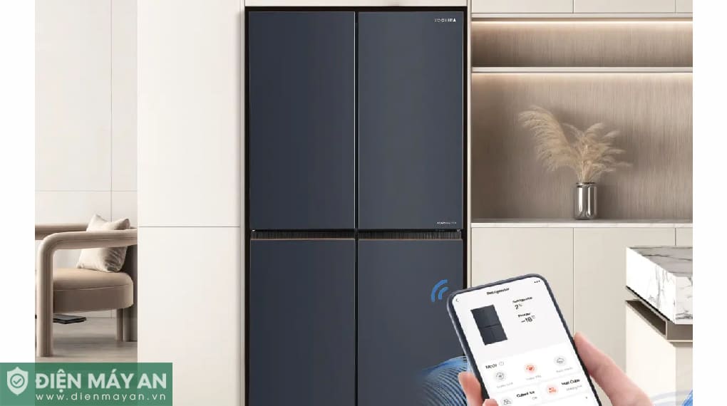 Tủ lạnh Toshiba Inverter 711 lít Multi Door GR-RF900WI-PMV(06)-MG